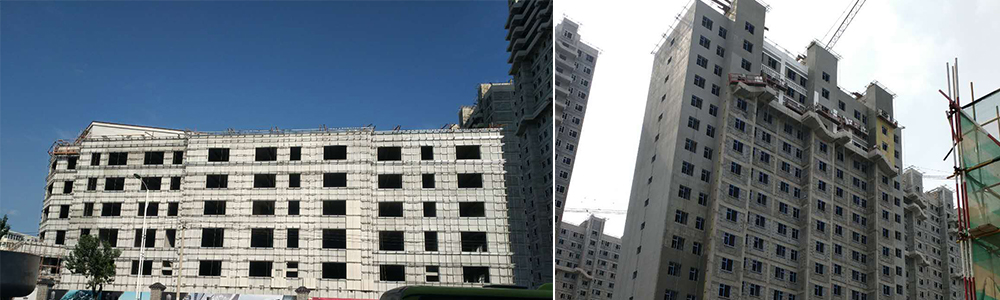 延吉市棚户区刷新工程A标段施工现场