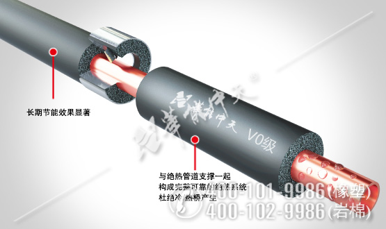 V0级橡塑保温管